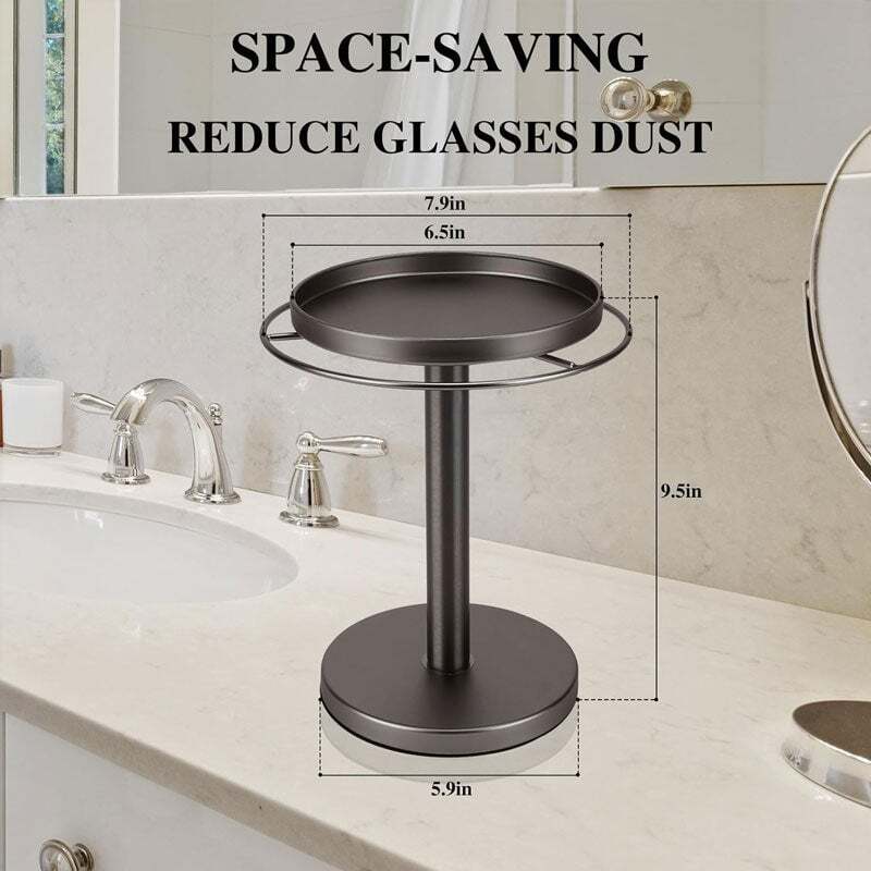Rotating Glasses Stand